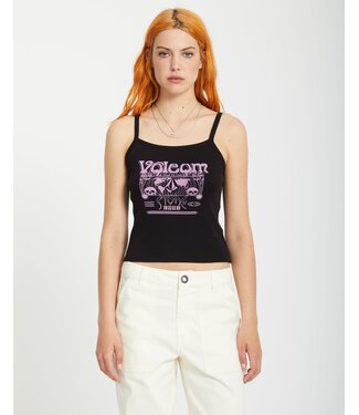 Volcom 1991 STRAPPY TANK BLACK XL