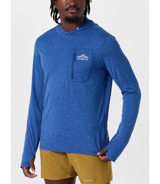 Patagonia Capilene Cool Sun Hoody - Cloud Crag Crest Men