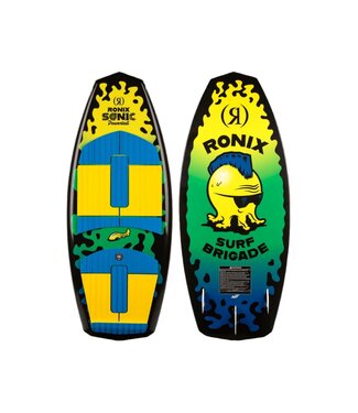 Ronix Sonic - Powertail - Yellow / Green Squidhawk - 3'9