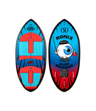 Ronix Sonic - Skimmer - Blue / Red Fish Eye - 3'11