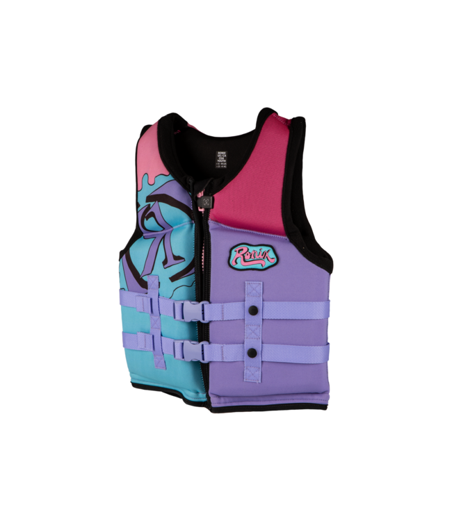 August - Girl's - L70 - US/CA CGA Life Vest - Pink/Purple - Youth
