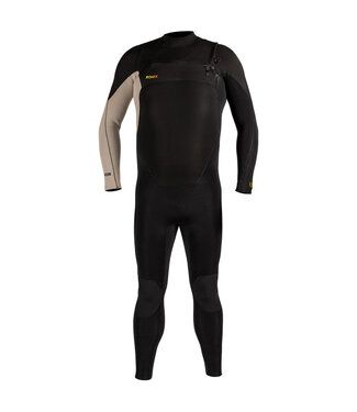 Ronix Starpath - 3.5/2.5mm Full Wetsuit - Chest Zip - Black / Sand