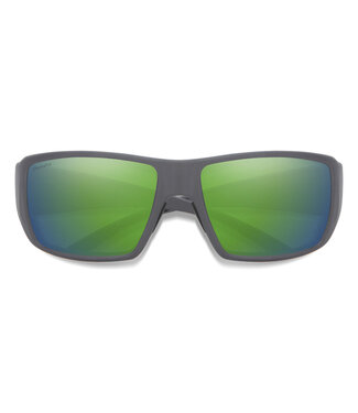 Smith Guide's Choice - Matte Cement  || ChromaPop Glass Polarized Green Mirror