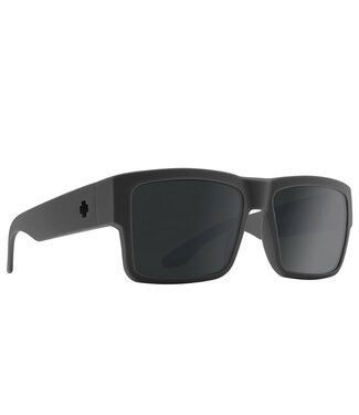 Spy Optic CYRUS SOFT MATTE DARK GRAY - HAPPY GRAY GREEN POLAR WITH BLACK SPECTRA MIRROR