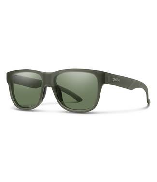 Smith Lowdown Slim 2 | Matte Moss Crystal | ChromaPop Polarized Gray Green