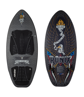 Ronix M50 - Dark Matter - Americana Black / Red / Yellow - 4'5    ** MADE IN THE USA **