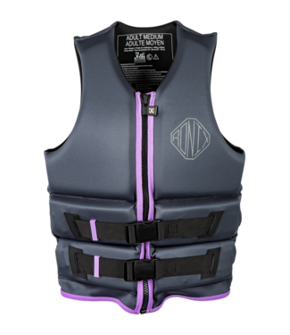 Ronix Avalon - Women's Yes - L70 - US/CA CGA Life Vest - Ash/Violet