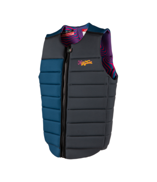 Ronix Purple Haze - CE Approved Impact Vest - Psychedelic Blue / Grey
