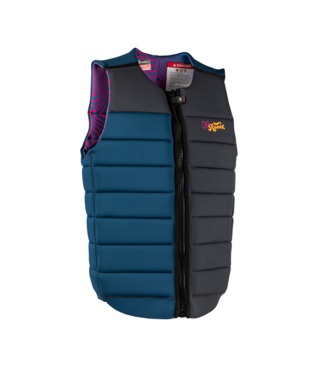 Purple Haze - CE Approved Impact Vest - Psychedelic Blue / Grey