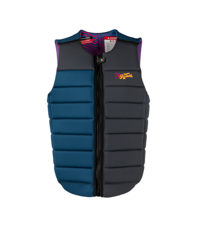Purple Haze - CE Approved Impact Vest - Psychedelic Blue / Grey