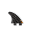 3.5 in. - Button - Cheese Grater - Left Surf Fin - Carbon