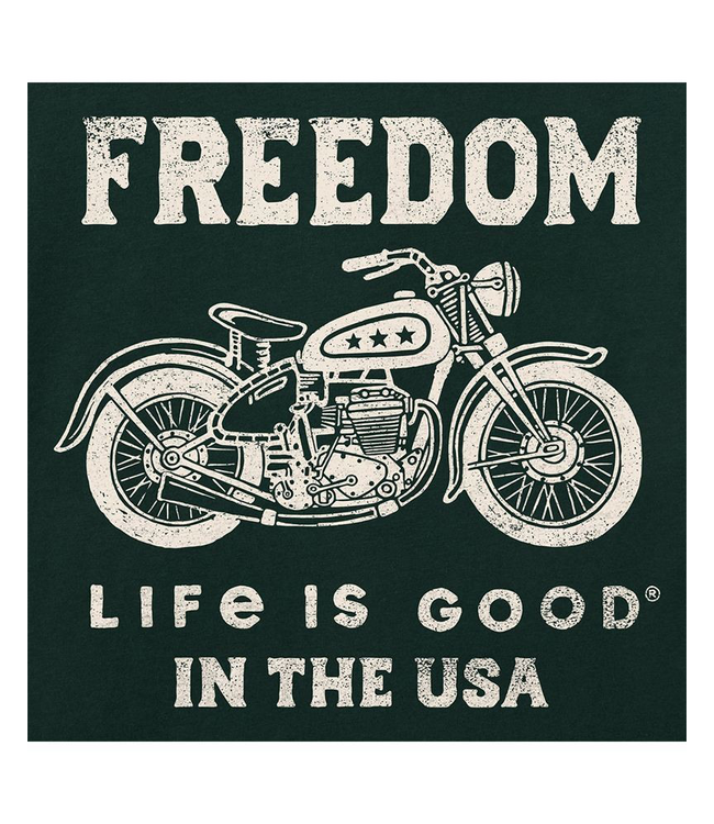 Crusher Tee Freedom Motorcycle