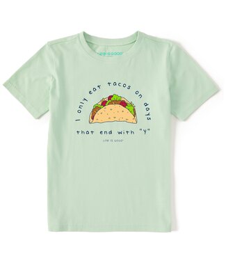 LIFE IS GOOD Crusher-LITE Eat Tacos on Days