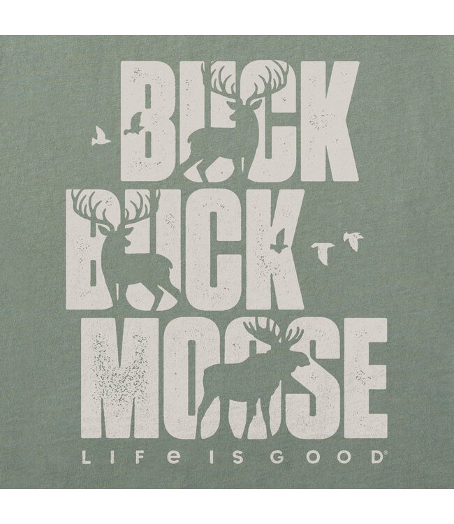 Crusher LITE Tee Men Buck Buck Moose Stack
