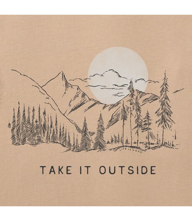 Crusher Tee SS Men Take it Outside Sunset