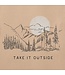 Crusher Tee SS Men Take it Outside Sunset
