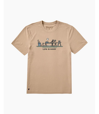 LIFE IS GOOD Crusher Tee SS Men Handyyman Vista