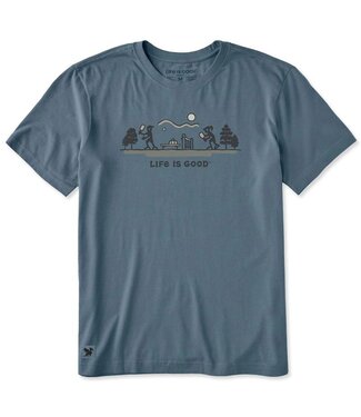 LIFE IS GOOD Crusher Tee SS Men Pickleball Vista
