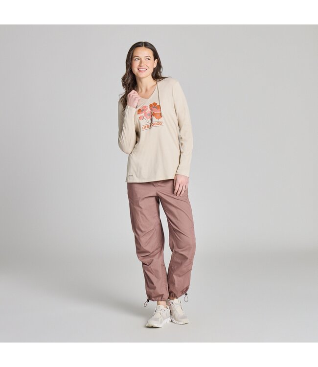 Crusher-LITE Hooded Poppy Field Wmn