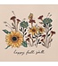 Crusher Tee Happy Fall Wildflower Wmn