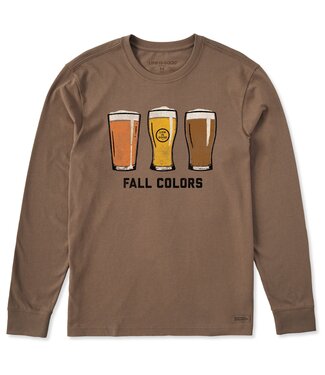 LIFE IS GOOD Crusher Tee Fall Beer Colors Men