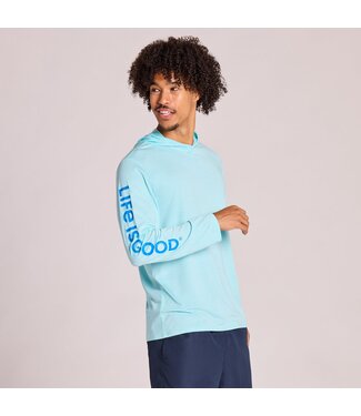 LIFE IS GOOD Hooded Sun Crusher  LS Men LIG