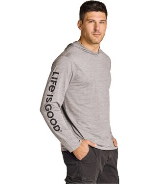 LIFE IS GOOD Hooded Sun Crusher LS Men LIG