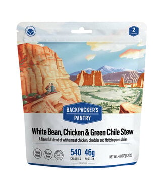 Backpackers Pantry White Bean, Chicken, and Green Chile Stew