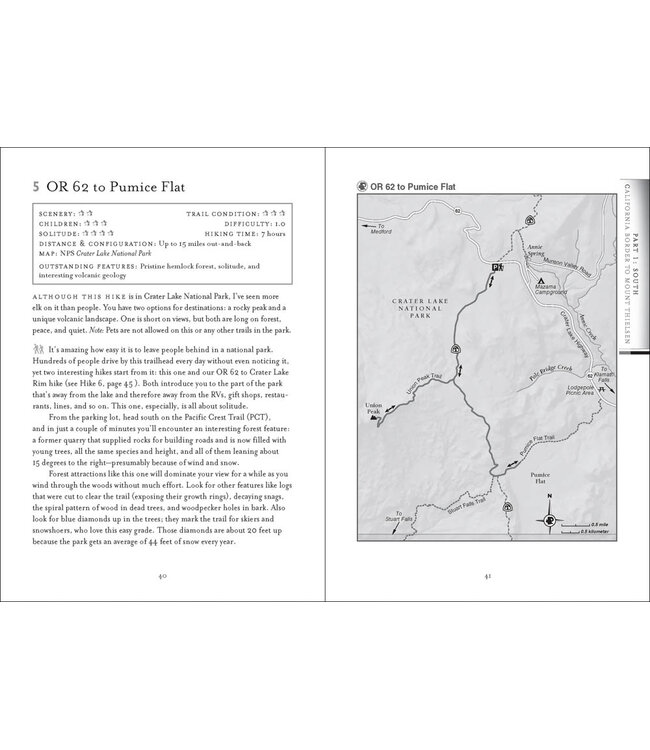 DAY AND SECTION HIKES PCT