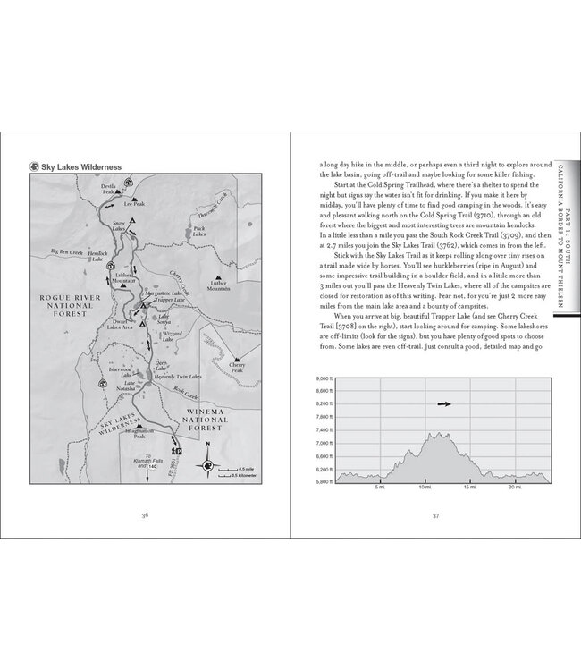 DAY AND SECTION HIKES PCT