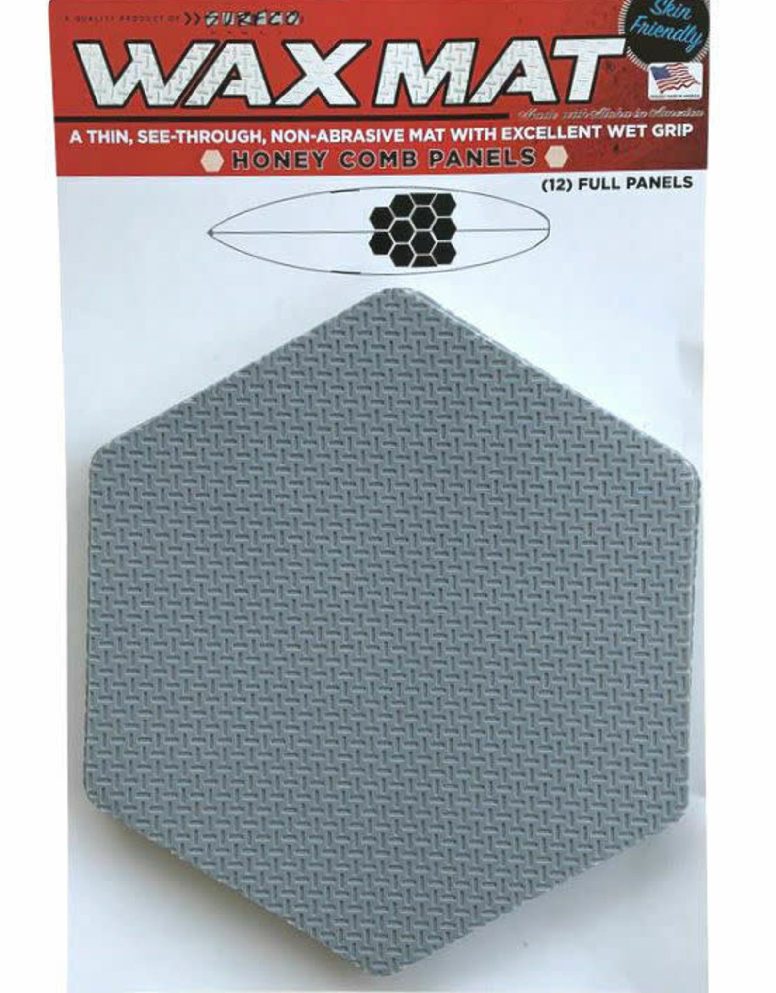 Wax Mat Honey Comb Kit - Gray