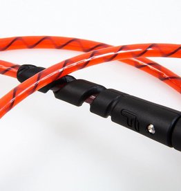 FCS FCS FREEDOM HELIX 7' ALL ROUND ANKLE LEASH - RED/BLACK