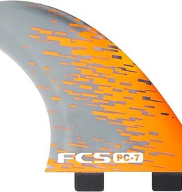 FCS FCS PC-7 ORANGE SMOKE SLICE TRI FINS