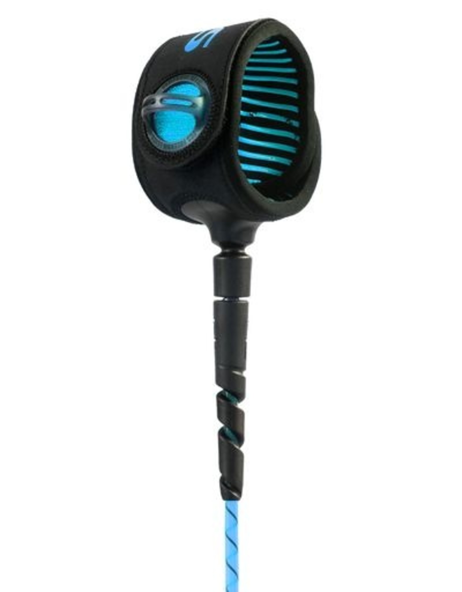 FCS FCS FREEDOM HELIX 9' ALL ROUND ANKLE LEASH - BLUE/BLACK