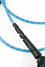 FCS FCS FREEDOM HELIX 9' ALL ROUND ANKLE LEASH - BLUE/BLACK