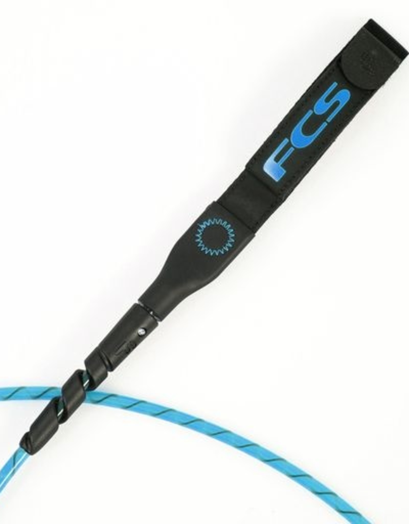 FCS FCS FREEDOM HELIX 9' ALL ROUND ANKLE LEASH - BLUE/BLACK