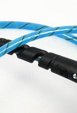 FCS FCS FREEDOM HELIX 9' ALL ROUND ANKLE LEASH - BLUE/BLACK