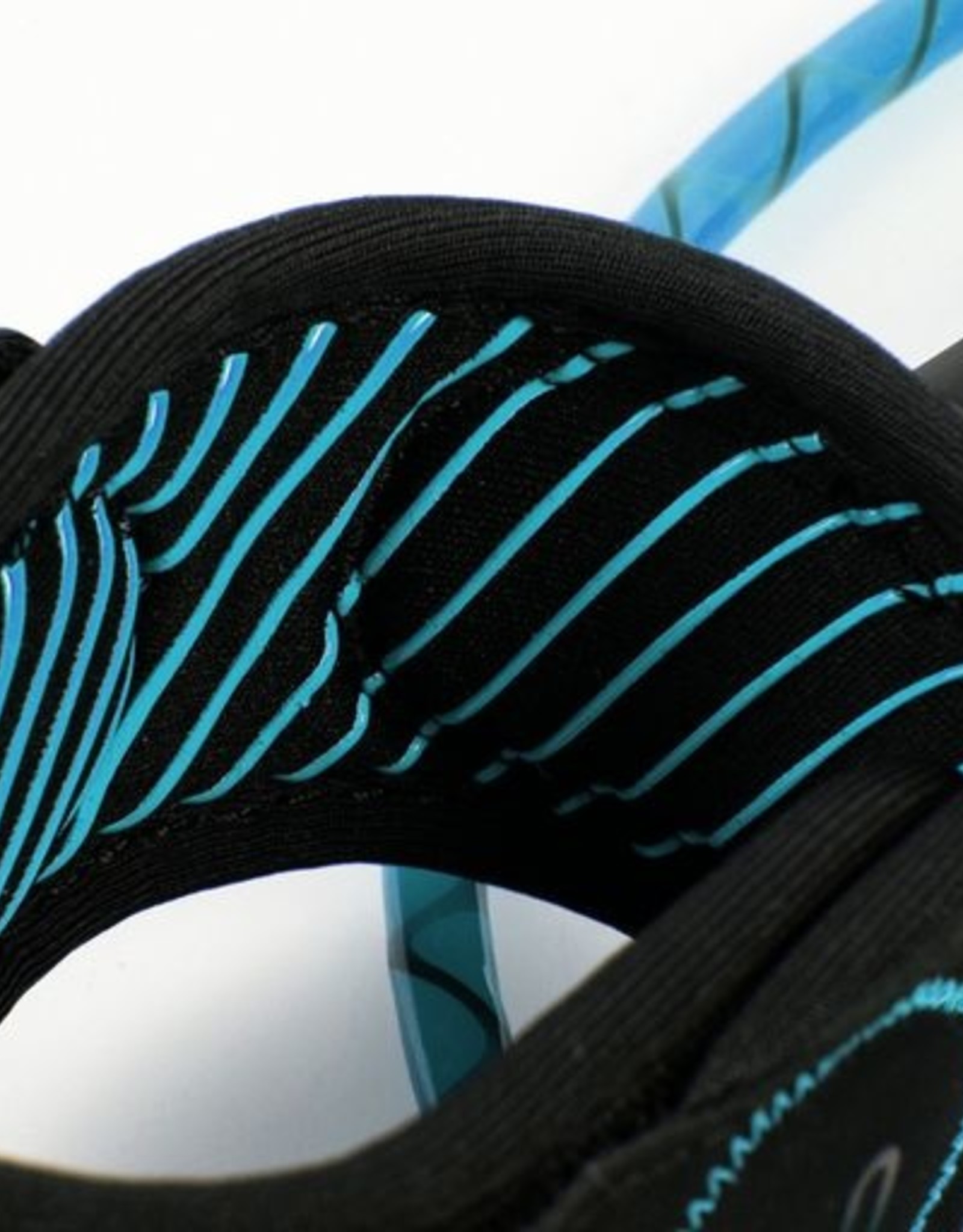 FCS FCS FREEDOM HELIX 6' ALL ROUND ANKLE LEASH - BLUE/BLACK