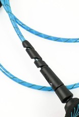 FCS FCS FREEDOM HELIX 6' ALL ROUND ANKLE LEASH - BLUE/BLACK