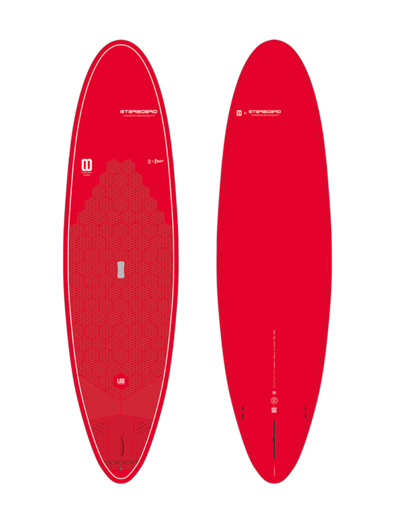Starboard 2024 STARBOARD LONGBOARD SUP 10'X31" LIMITED SERIES RED *OCTOBER 2023 ARRIVAL*