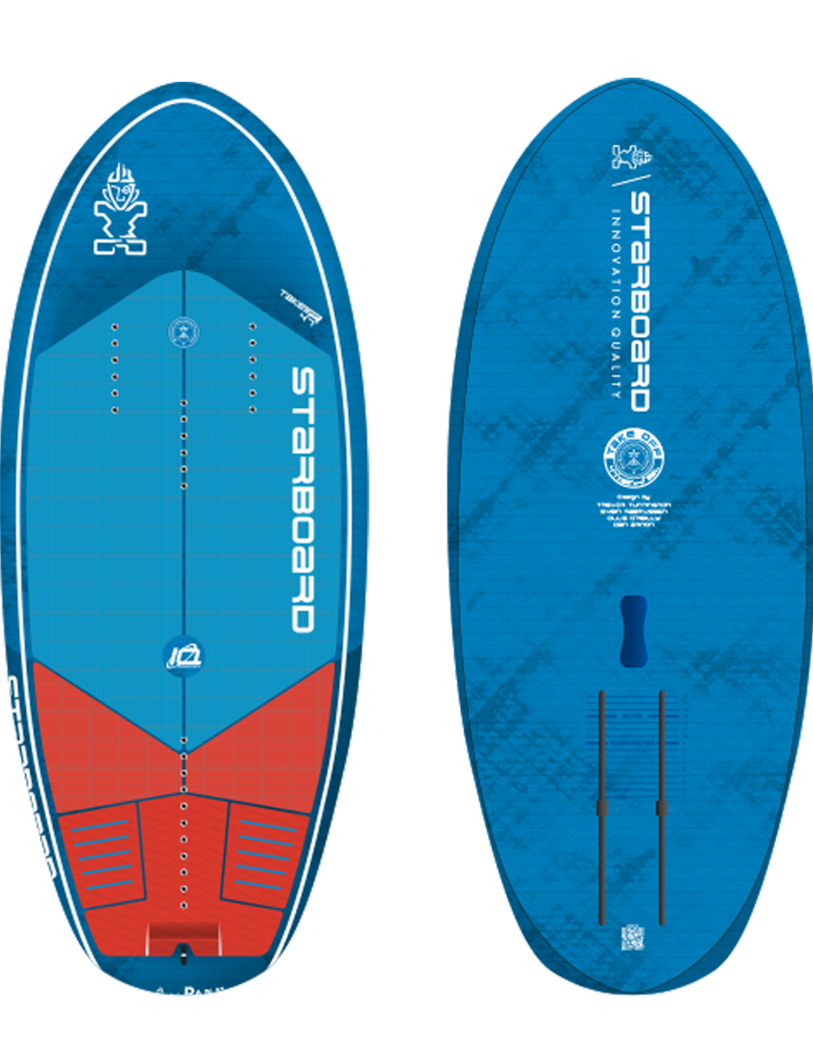 Starboard 2024 STARBOARD WINGBOARD 4'7 X 22" TAKE OFF BLUE CARBON