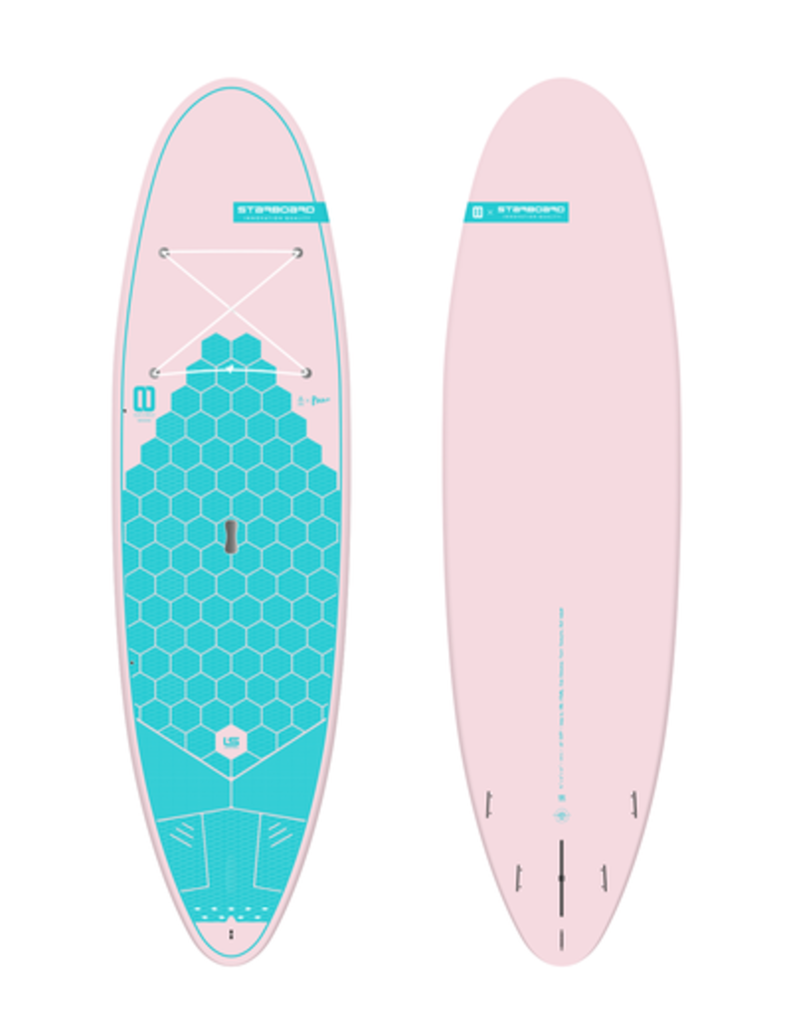 Starboard 2025 STARBOARD GO SURF 9'6 X 31" LIMITED SERIES PINK