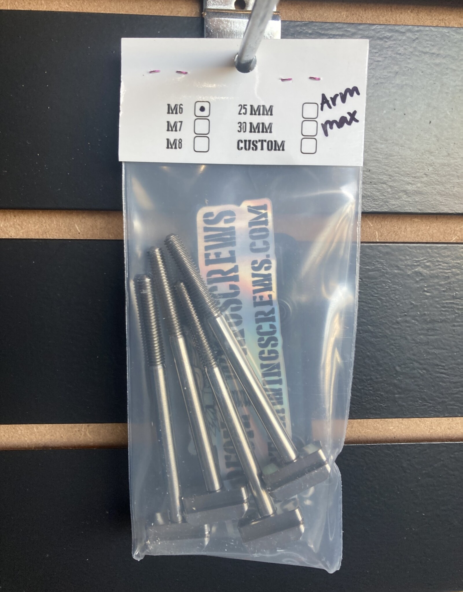 CUSTOM WINGSCREWS HYDROFOIL WINGSCREWS FOR FOIL DRIVE GEN2 M6