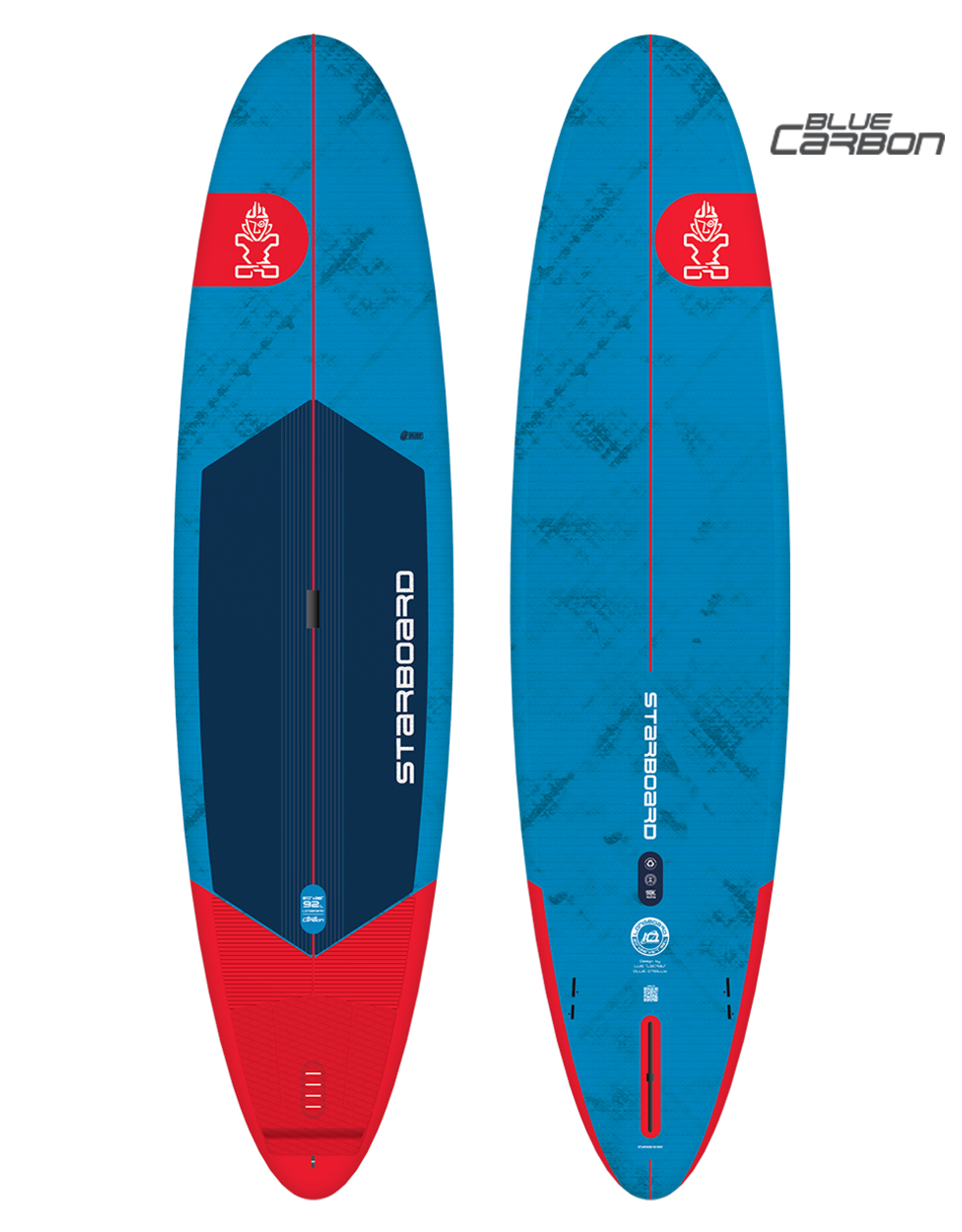 Starboard 2025 STARBOARD LONGBOARD SUP 9'0 X 26" BLUE CARBON