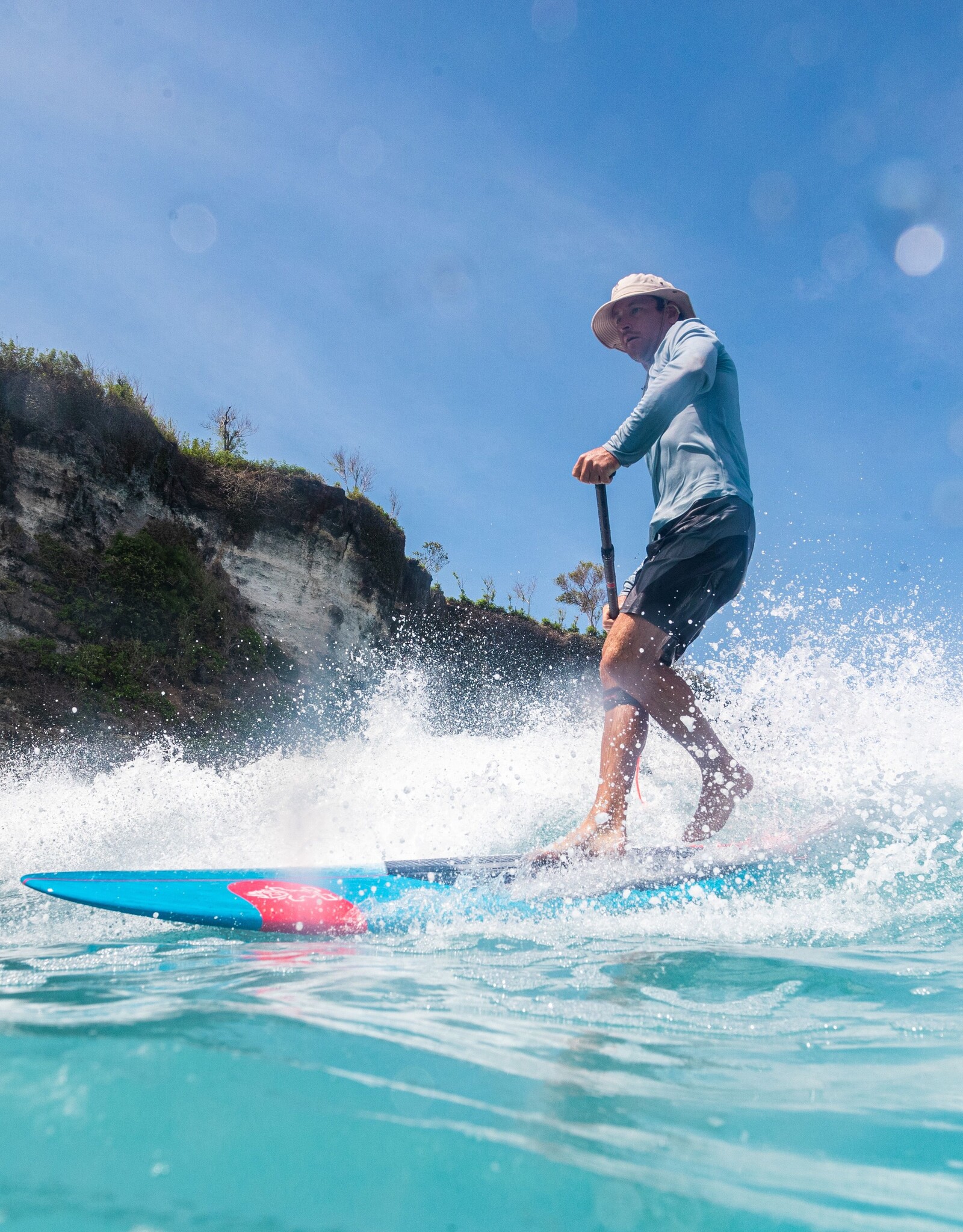 Starboard 2026 STARBOARD LONGBOARD SUP 9'0 X 28" BLUE CARBON - SPRING ARRIVAL
