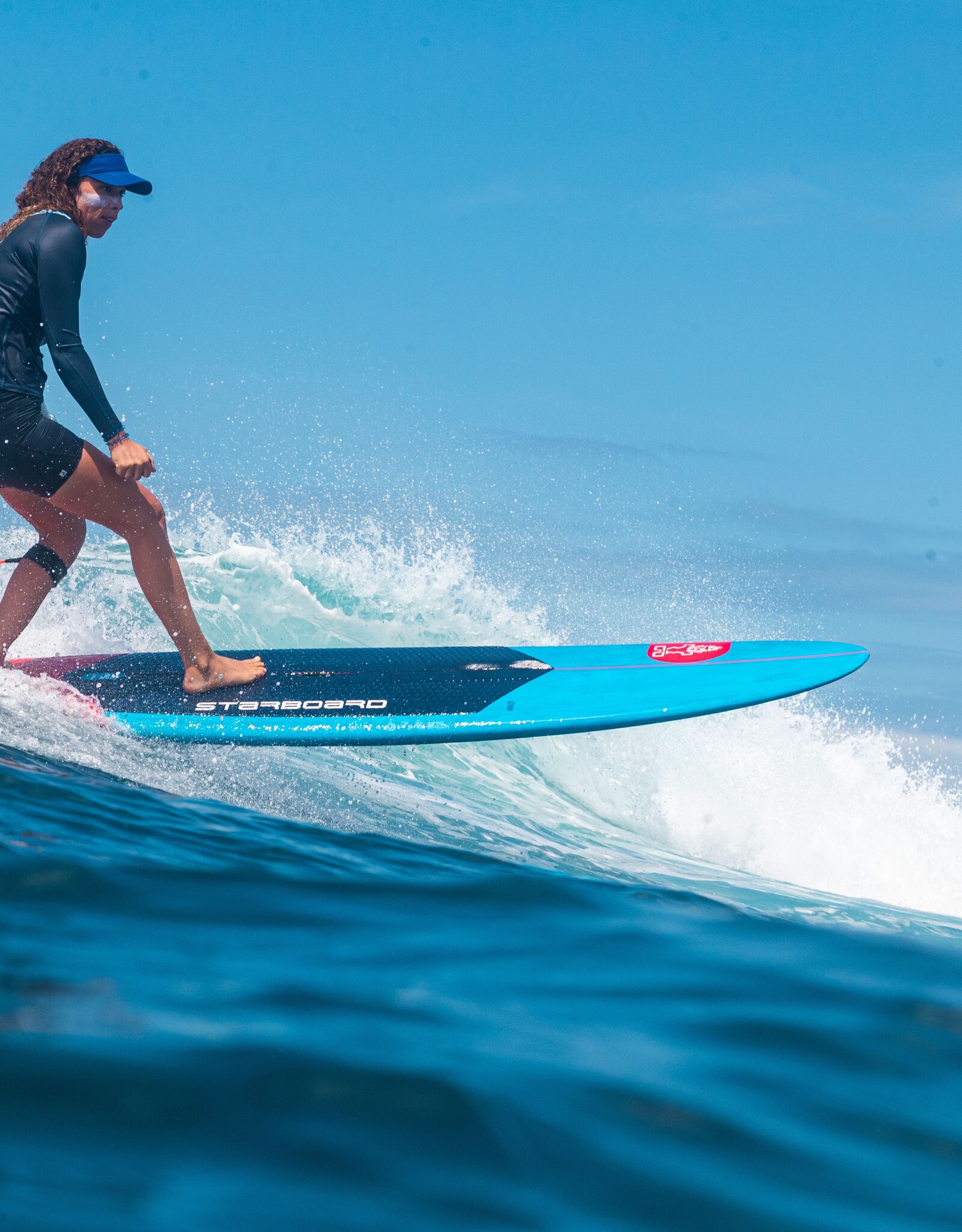 Starboard 2026 STARBOARD LONGBOARD SUP 9'0 X 28" BLUE CARBON - SPRING ARRIVAL