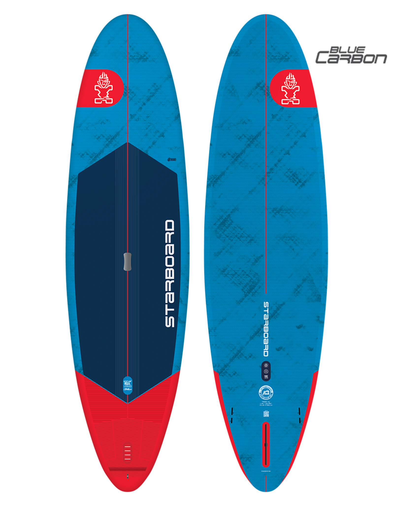 Starboard 2025 STARBOARD LONGBOARD SUP 10'0 X 31" BLUE CARBON