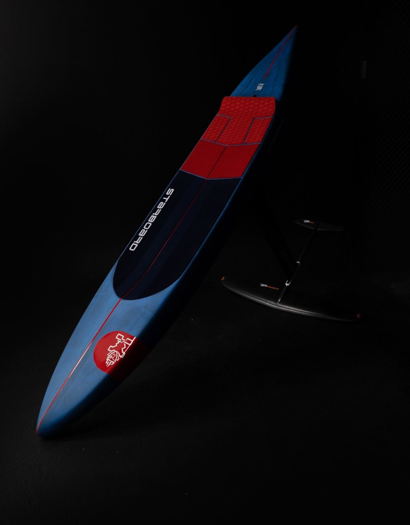 Starboard 2025 STARBOARD ACE FOIL LIGHTNING 7'5 X 15" BLUE CARBON - NO FOOTSTRAPS