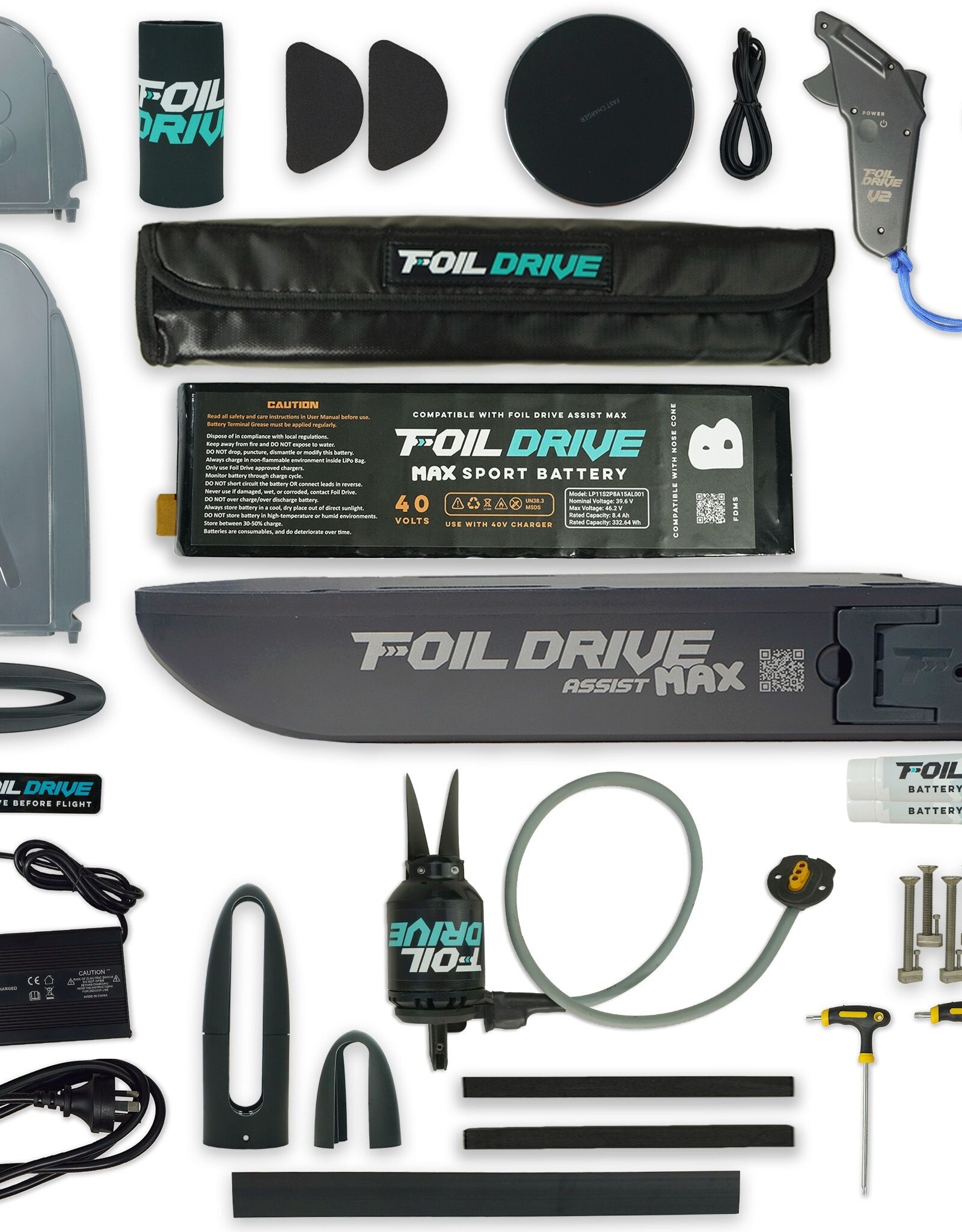 FOIL DRIVE FOIL DRIVE ASSIST MAX BASE KIT GEN 2 V2 MOTOR