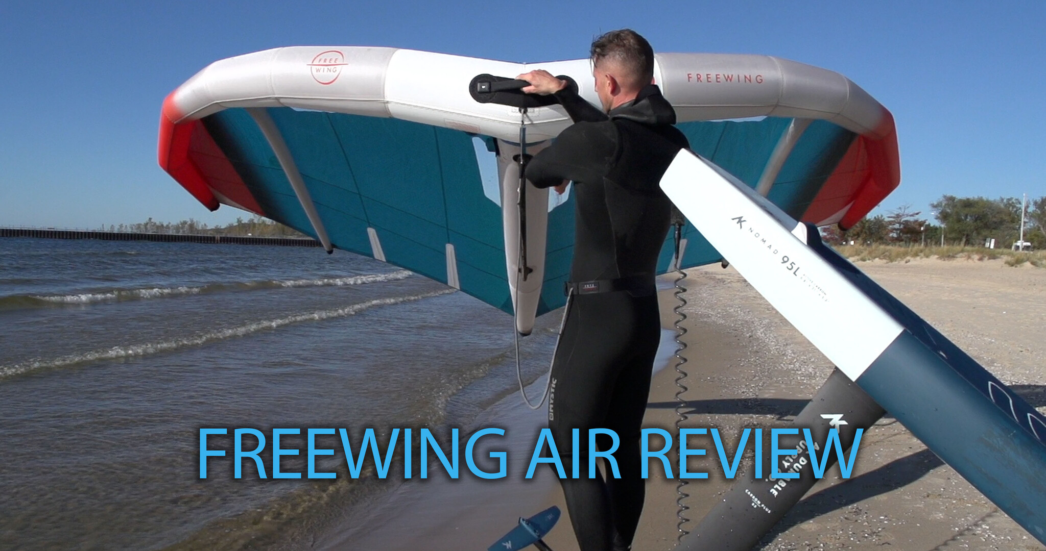FreeWing V5 7m Wingfoil Review: What's the best light wind wing?